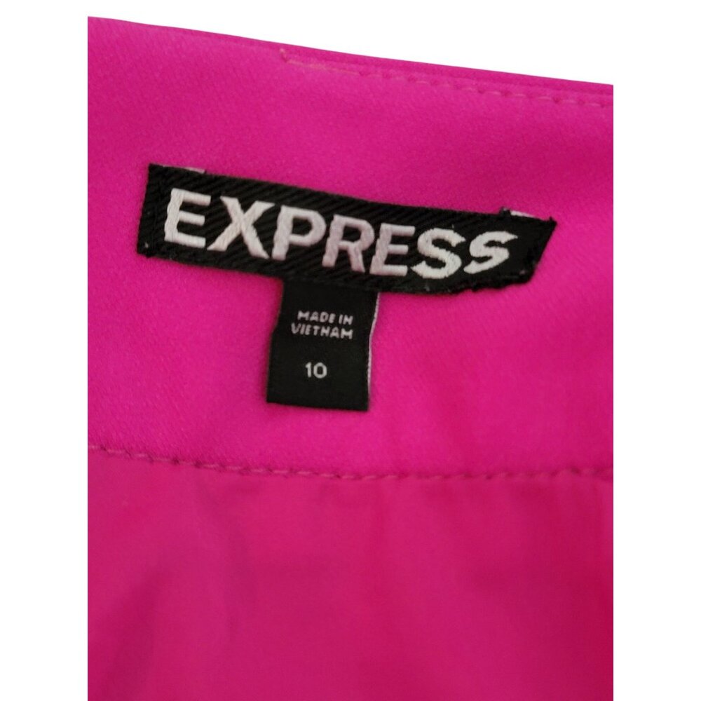 Express Womens Fuchsia A-Line Skirt Size 10 - Picture 3 of 5